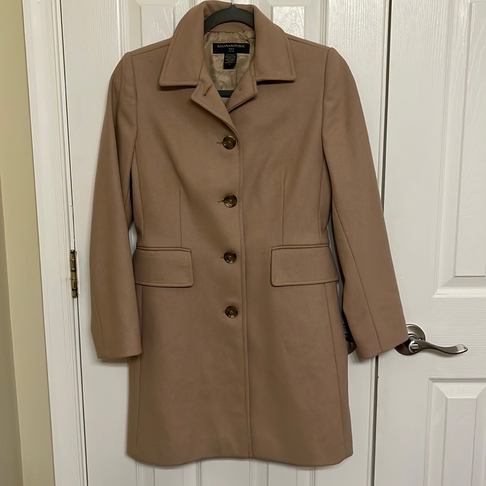 Banana Republic Tan Trench Coat